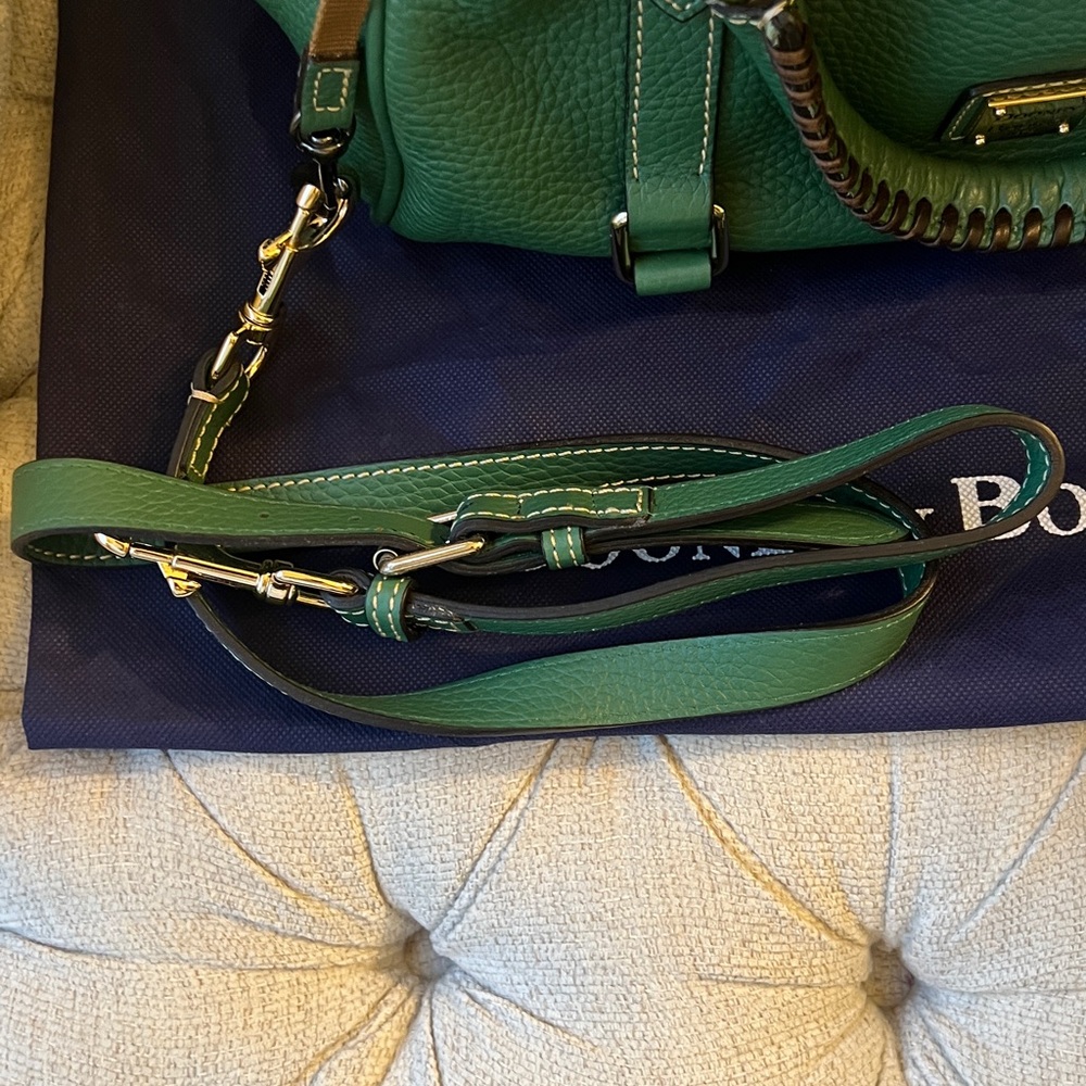 Dooney & Bourke Emerald Green Satchel - Picture 6 of 16